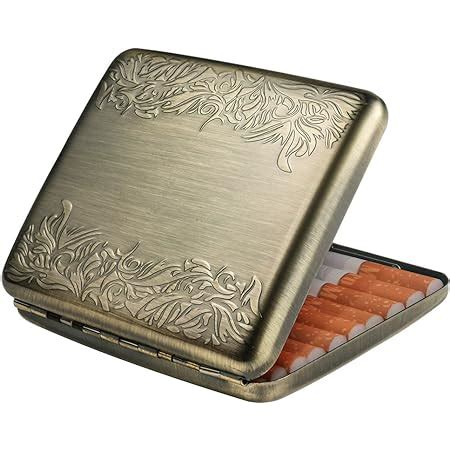 aomojo vintage metal cigarette case box credit card|Amazon.ca:Customer reviews: Vintage Metal Cigarette Case Box .